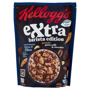 Kellogg's Extra barista edition granola gusto caffè & cioccolato 350 g