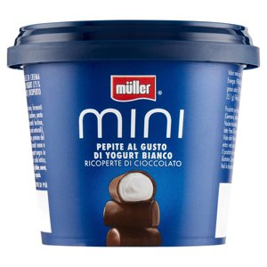 müller mini Pepite al Gusto di Yogurt Bianco Ricoperte di Cioccolato 70 g