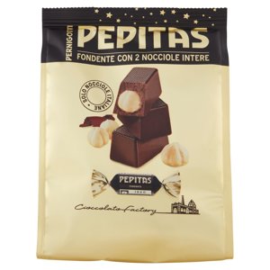 Pernigotti Pepitas Fondente con 2 Nocciole Intere 117 g