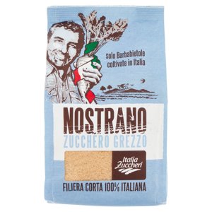Italia Zuccheri Nostrano - Zucchero grezzo di barbabietola 750g