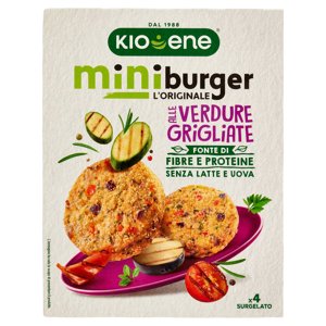 Kioene miniburger l'Originale alle Verdure Grigliate Surgelato 160 g