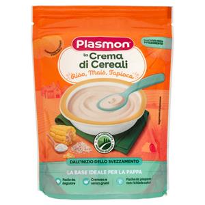 Plasmon la Crema di Cereali Riso, Mais, Tapioca 200 g
