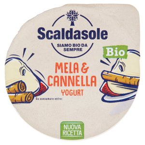 Scaldasole Mela & Cannella Yogurt Bio 135 g