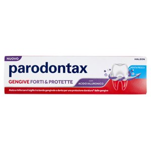 Parodontax Dentifricio Gengive Forti & Protette con Acido Ialuronico Gusto Menta Fresca 75 ml