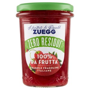Zuegg I frutteti di Oswald Zuegg Zero Residui 100% da Frutta* Fragole Fragoline Italiane 230 g