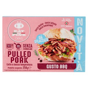 Eat Pink Pulled Pork Già Sfilacciato Gusto BBQ Prodotto surgelato 250 g