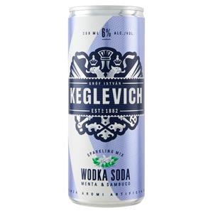 Keglevich Wodka Soda Menta & Sambuco 250 ML