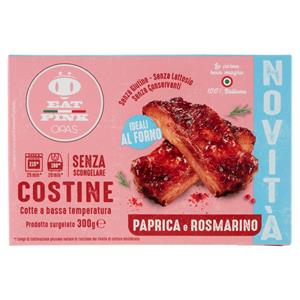 Eat Pink Costine Paprica e Rosmarino Prodotto surgelato 300 g