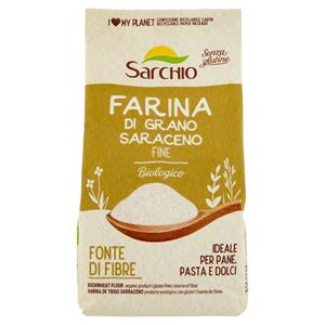 Sarchio Farina di Grano Saraceno Fine Biologico 500 g