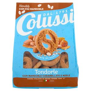 Colussi Tondorle con Mandorle Caramellate e Miele 500 g