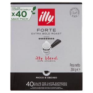 illy Forte 40 Cialde per Caffè Espresso 284 g
