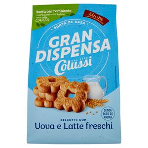 Colussi Gran Dispensa Biscotti con Uova e Latte freschi 600 g