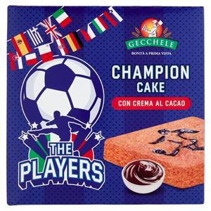 Gecchele Champion Cake con Crema al Cacao 300 g