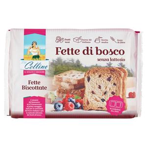 F.lli Cellino Fette di bosco senza lattosio Fette Biscottate 360 g