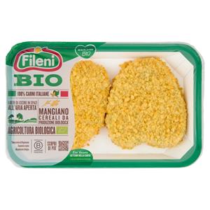 Fileni Bio Cotoletta di Pollo con Spinaci Bio 0,220 kg