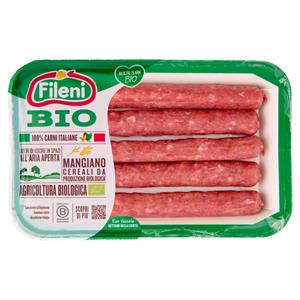 Fileni Bio Salsiccia con Pollo e Tacchino Biologica 0,300 kg