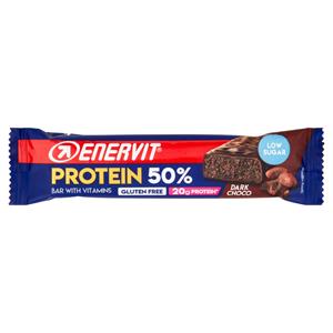 Enervit Protein 50% Bar with Vitamins Dark Choco 40 g