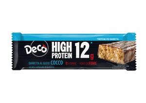 Decò High Protein Bar Cocco - Barretta proteica al gusto cocco 55G