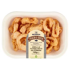 Medusa Anelli di Totano Fritti alla Romana 150 g