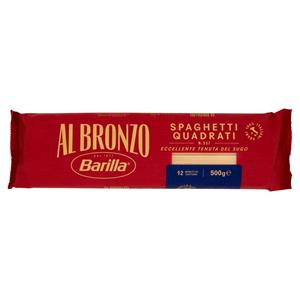 Barilla Al Bronzo Pasta Spaghetti Quadrati 500g