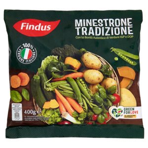 Findus Minestrone Tradizione - con Verdure IGP e DOP 400 g