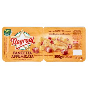 Negroni Pancetta Affumicata in cubetti 2 x 100 g
