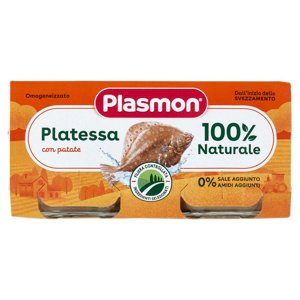 Plasmon Omogeneizzato Platessa con patate 2 x 80 g