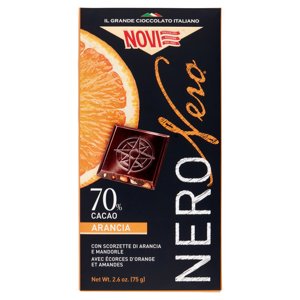 Novi NeroNero 70% Cacao Arancia 75 g