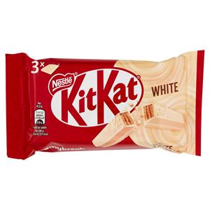 KITKAT White Wafer con copertura Bianca 3 snack da 41,5g