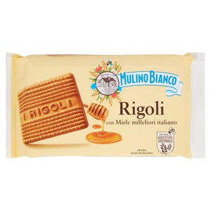 Mulino Bianco Rigoli Edizione Biodiversità con miele Millefiori 400g