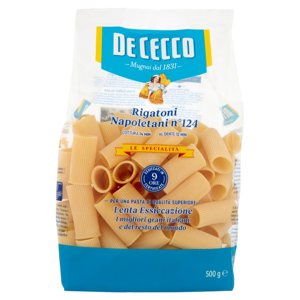 De Cecco Le Specialità Rigatoni Napoletani n°124 500 g