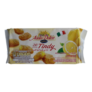 Asolo Tindy Snack Dolce Alla Crema Di Limone Gr 110