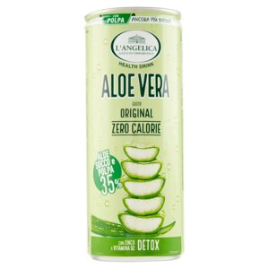 L'Angelica Health Drink Aloe Vera Gusto Original Zero Calorie Detox 240 ml