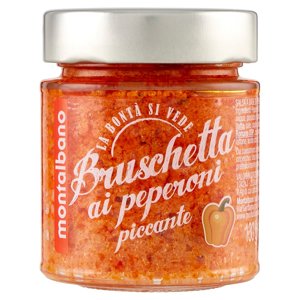 montalbano Bruschetta ai peperoni piccante 130 g