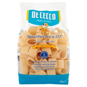 De Cecco Le Specialità Mezzi Paccheri n°225 500 g