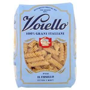 Voiello Pasta Il Fusillo N°141 grano Aureo 100% italiano Trafilata bronzo 500g 