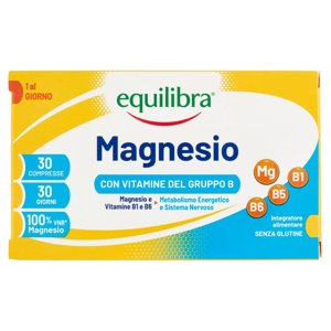 equilibra Magnesio con Vitamine del Gruppo B 30 Compresse 39 g