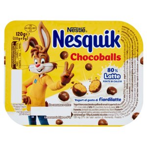 NESQUIK Chocoballs Yogurt al Gusto di Fiordilatte 120 g