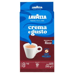 Lavazza crema e gusto Ricco Caffè Macinato 250 g