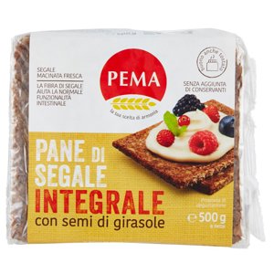 Pema pane integrale con semi di girasole 500g