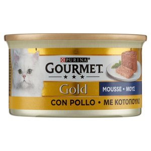Purina Gourmet Gold Mousse Cibo Umido per Gatti con Pollo 85g