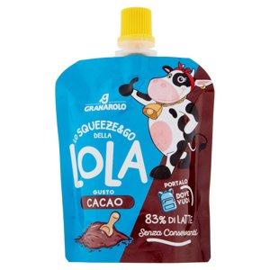 Granarolo lo Squeeze&go della Lola Gusto Cacao 85 g