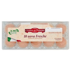 L'Uovo del Podere 10 uova Fresche 500 g