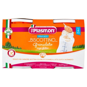 Plasmon Primi Mesi Biscottino Granulato senza glutine 2 x 374 g