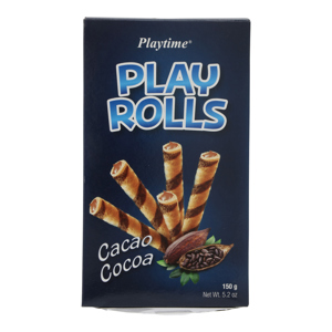 Playtime Rolls Cacao 150 Gr