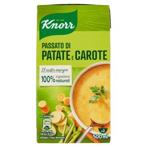 Knorr Passato di Patate e Carote 500 ml