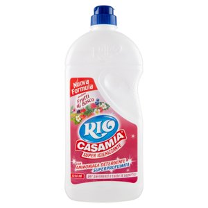 Rio Casamia Super Igienizzante con Ammoniaca Detergente profumo Frutti di Bosco 1250 ml