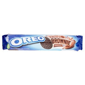Oreo Choc'o Brownie, biscotti con crema al cacao - 154g