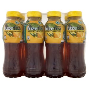 FUZE TEA, Tè Nero Limone con una nota di Lemongrass PET 12 x 400ml