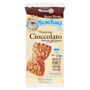 Mulino Bianco Nastrine Merenda Cioccolato Senza Additivi Conservanti 6 pezzi 240g